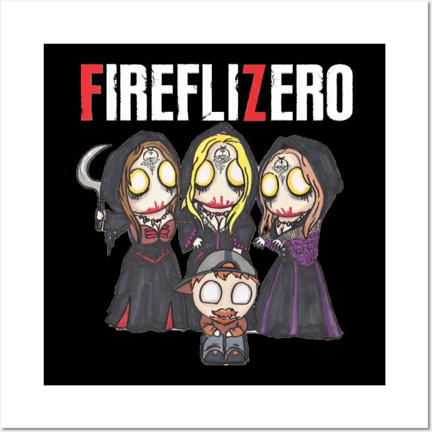 FirefliZERO Village Wall Art by FirefliZERO